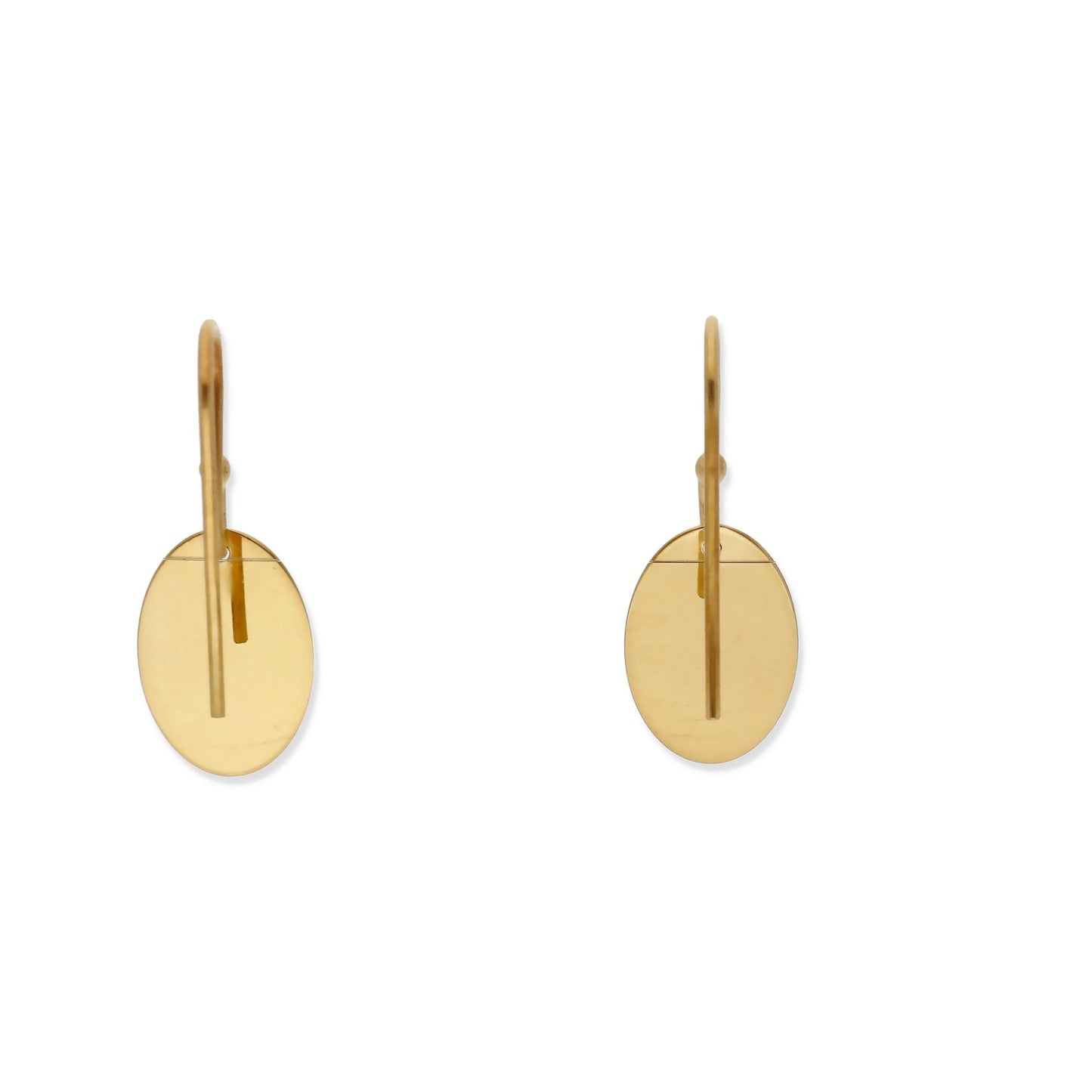 Pendientes Asha Nombre en Plata 925 y Baño Oro rosa 18k