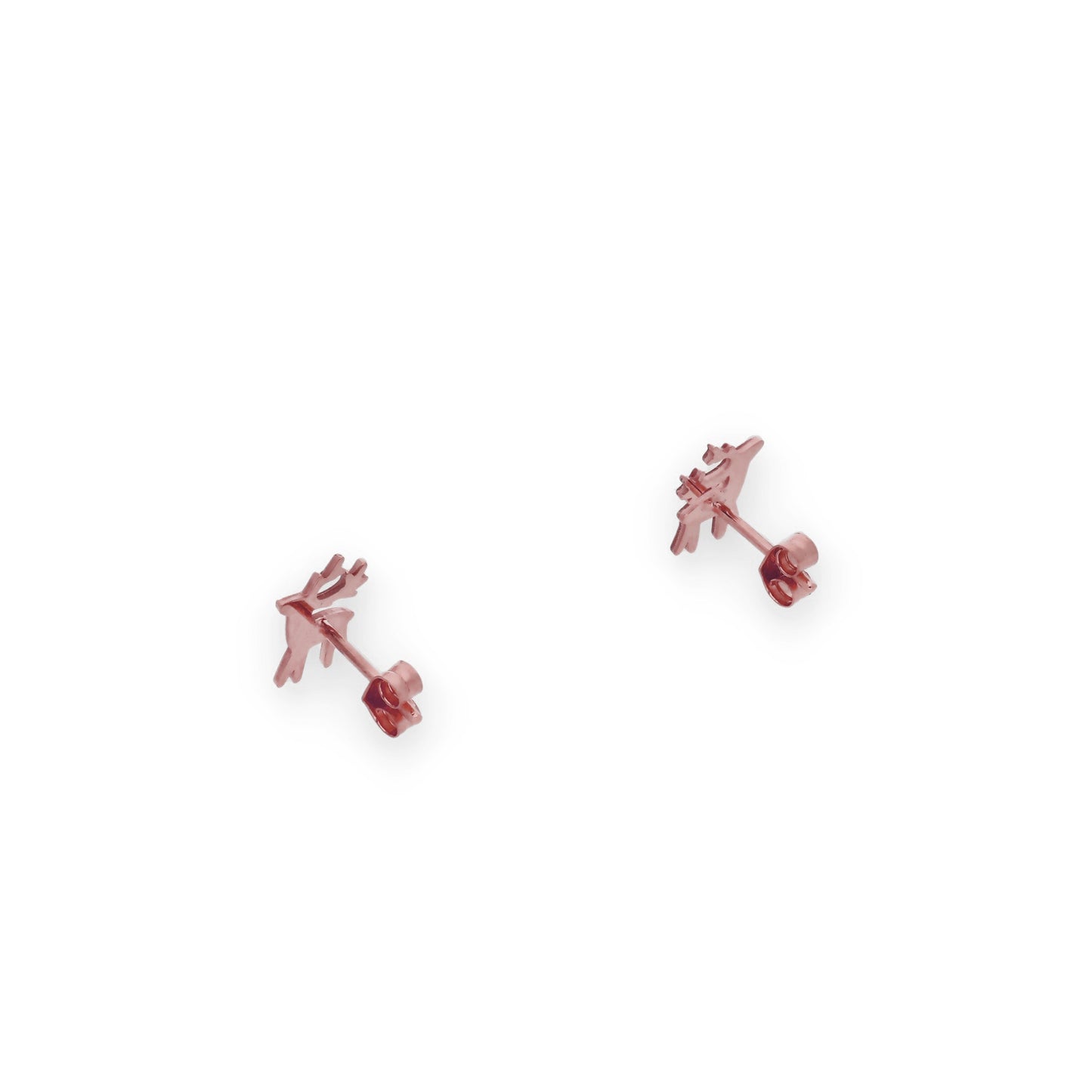 Pendientes Reno Inicial en Plata de Ley 925