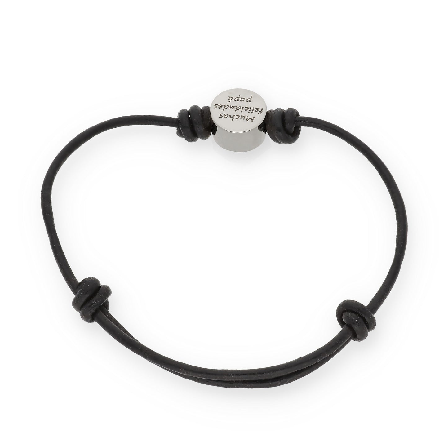 Pulsera Júpiter frase y nombres en Plata de Ley 925 y baño Oro rosa 18k