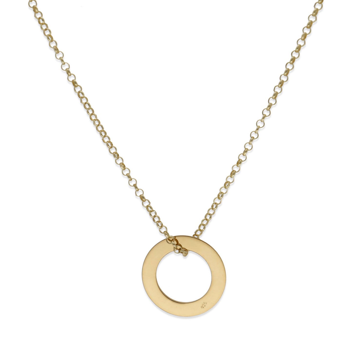 Colgante Bliss en Plata de Ley 925 con baño de Oro 18k