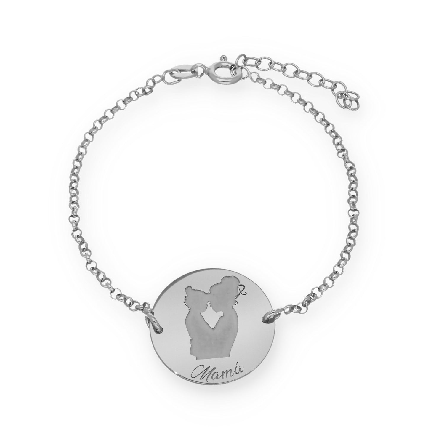 Pulsera Edda en Plata de Ley 925 y baño Oro rosa 18k