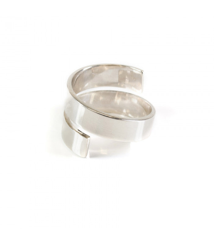 Anillo espiral You&Me Plata 925