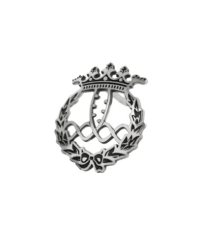 Pin Insignia Profesional de Bioquímica en Plata de Ley 925