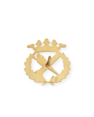 Pin Insignia Profesional de Filosofía en Oro de Ley 18K