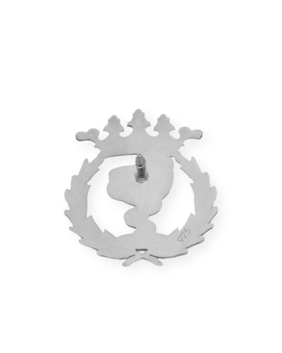 Pin Insignia Profesional de Farmacia en Plata de Ley 925