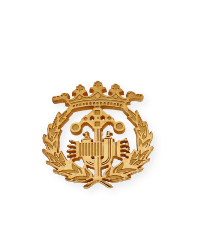 Pin Insignia Profesional de Ingeniería Industrial en Plata de Ley 925 Bañada en Oro de 18K