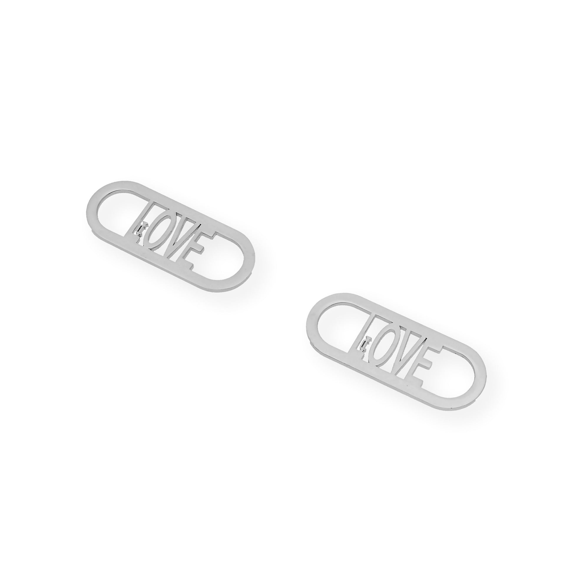 Pasadores para Zapatillas Personalizables en Plata de ley 925 con Baño de Oro Rosa 18k