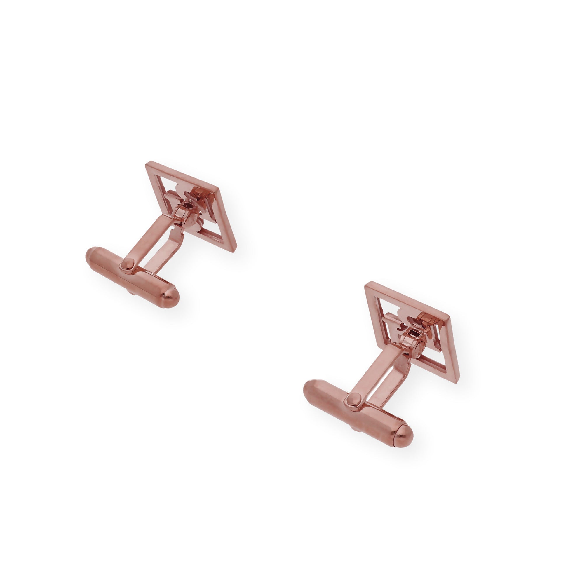 Gemelos con Iniciales Cruzadas en Plata de ley 925