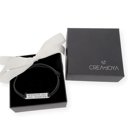 Pulsera Tu Destino en Plata 925 con Baño de Oro Rosa 18k