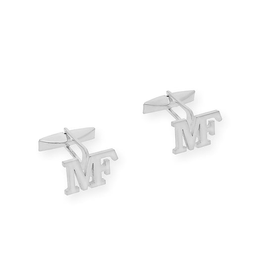 Gemelos Klopp con Iniciales en Plata 925