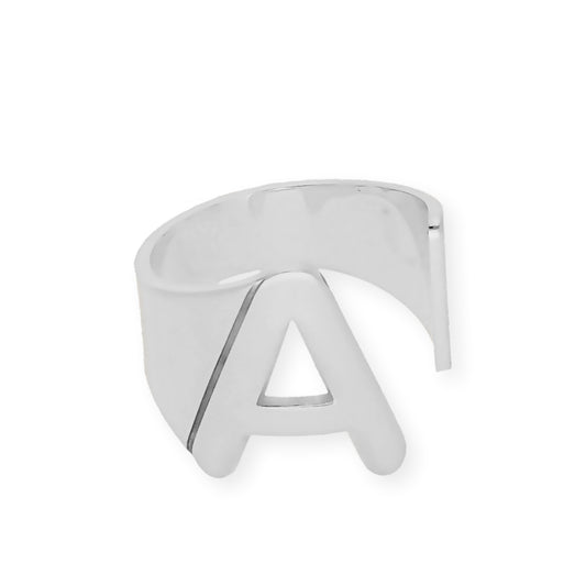 Anillo Inicial Adriana en Plata 925