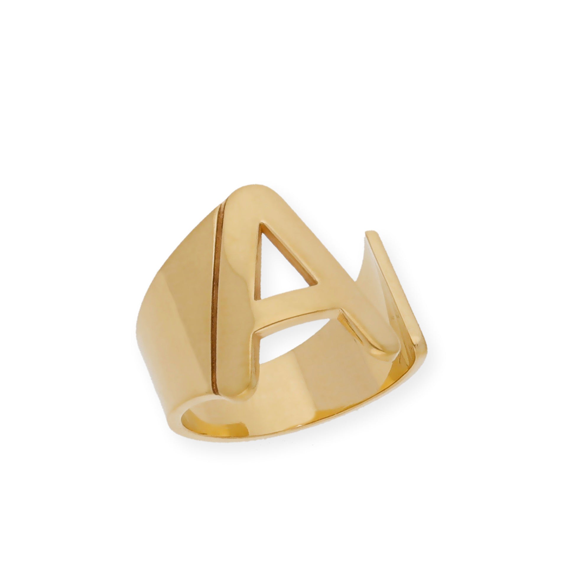 Anillo Inicial Adriana en Plata 925 con Baño de Oro Rosa 18k