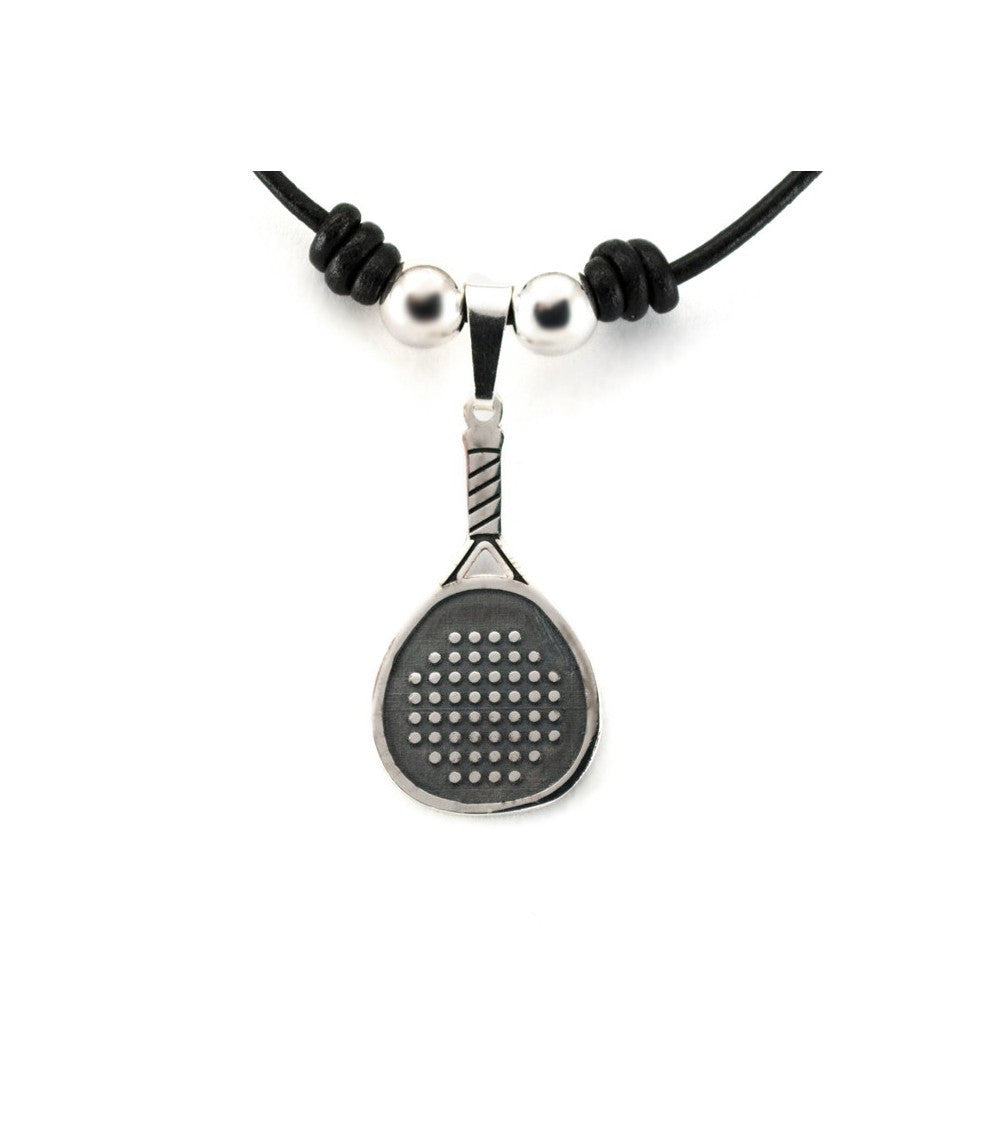 Colgante Pala de Pádel en Plata de ley 925