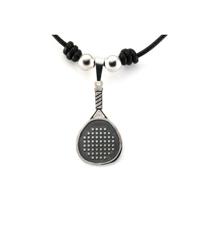 Colgante Pala de Pádel en Plata de ley 925