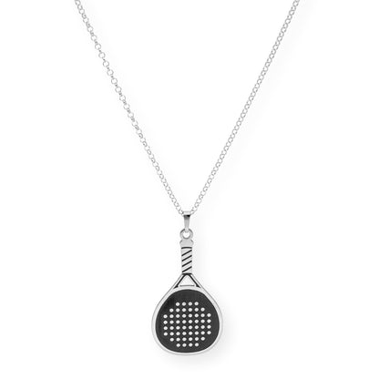 Colgante Pala de Pádel en Plata de ley 925