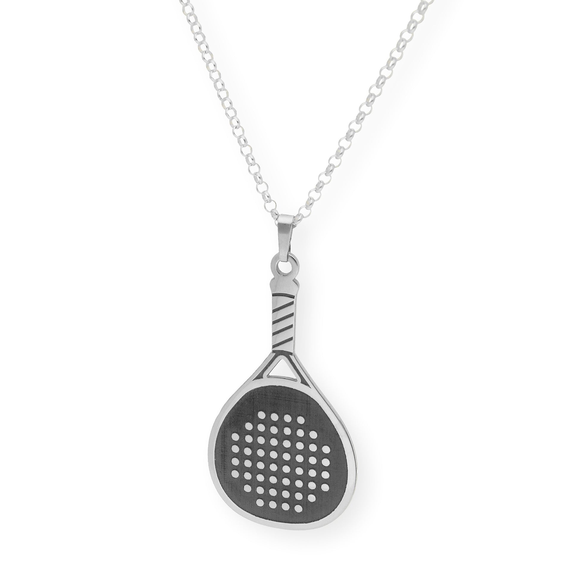 Colgante Pala de Pádel en Plata de ley 925