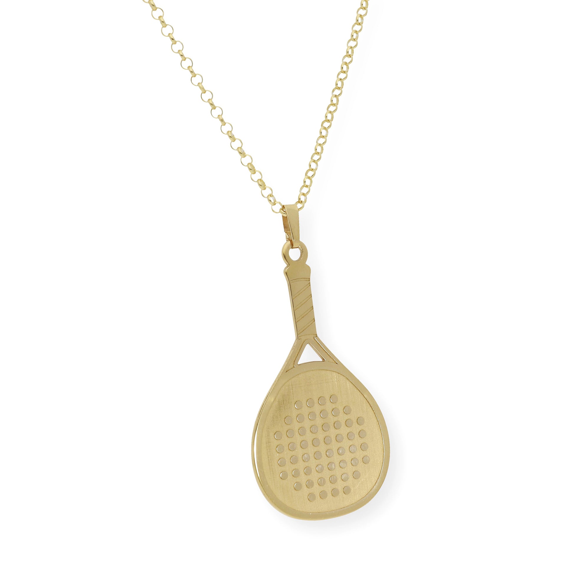 Colgante Pala de Pádel en Plata de ley 925