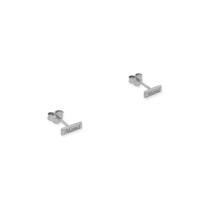 Pendientes Venus Mamá en Plata 925 con Baño de Oro rosa 18k