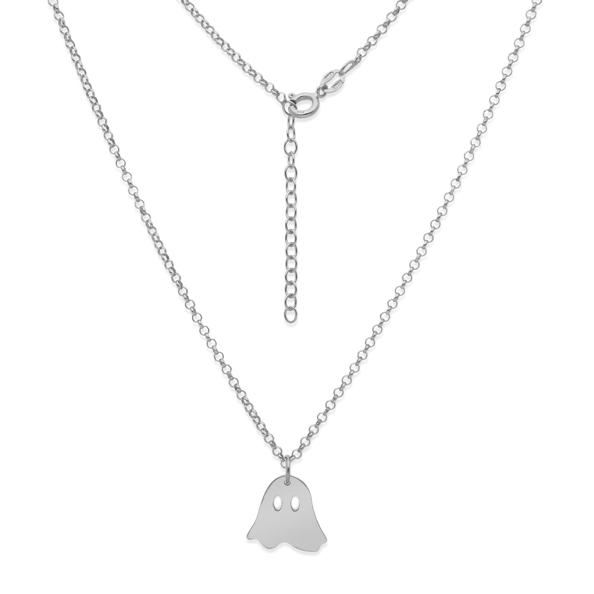 Collar Nombre Fantasma en Plata 925