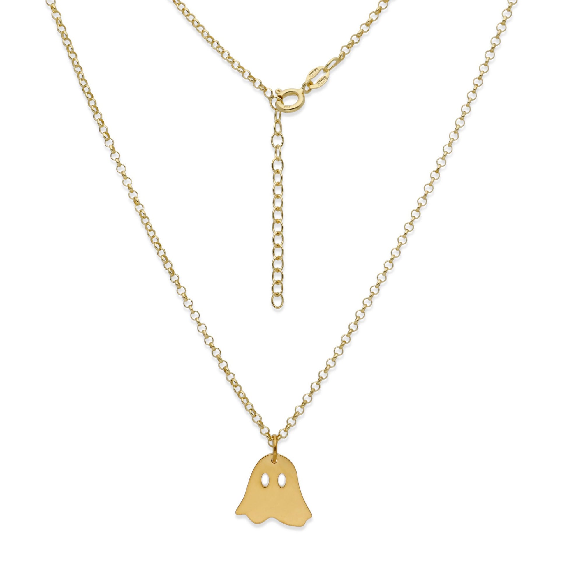 Collar Nombre Fantasma en Plata 925