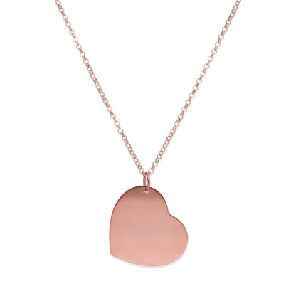 Collar Flora Corazón y árbol con nombres en Plata 925 y Baño Oro 18k