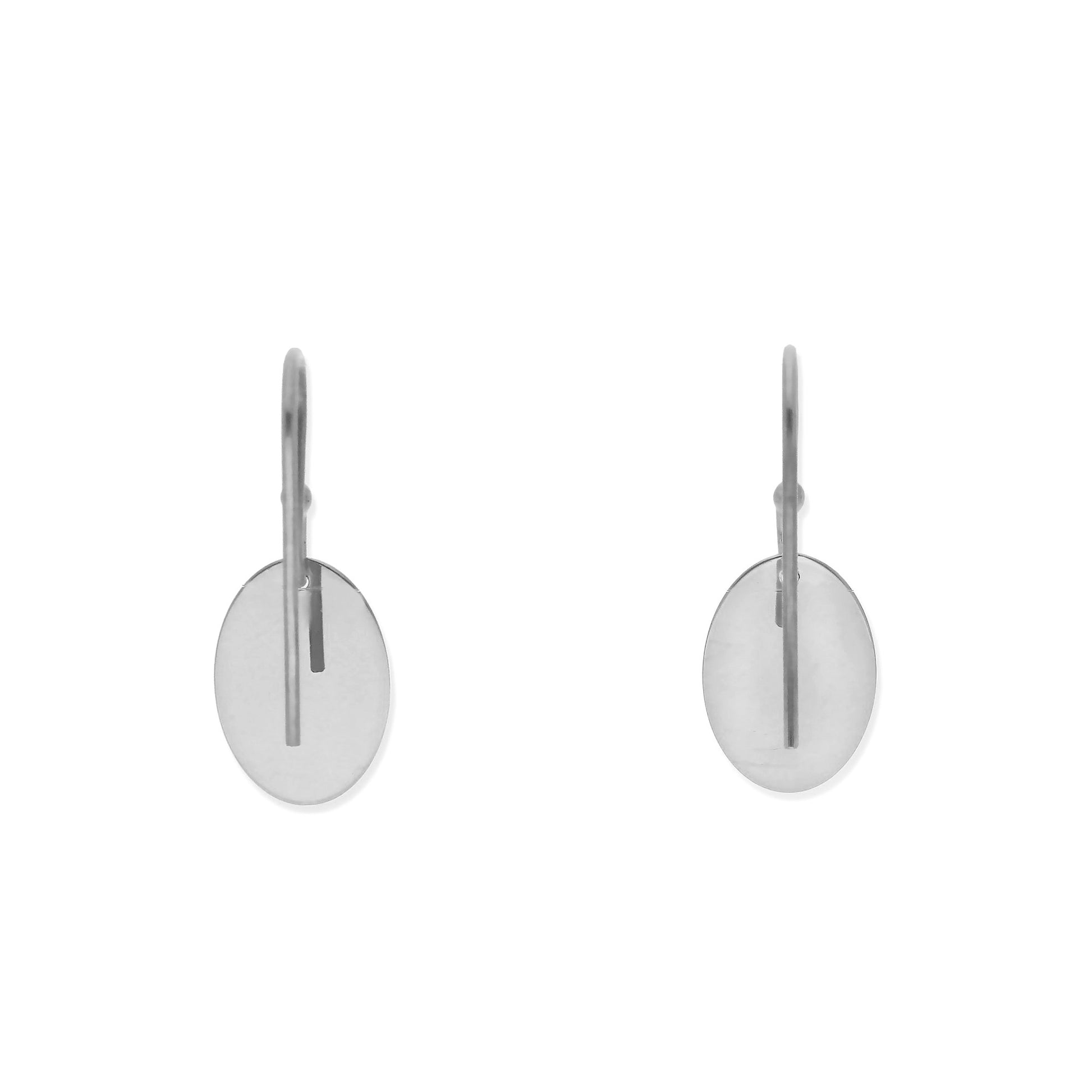 Pendientes Asha Nombre en Plata 925 y Baño Oro rosa 18k