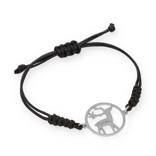 Pulsera Reno Macramé en Plata de Ley 925