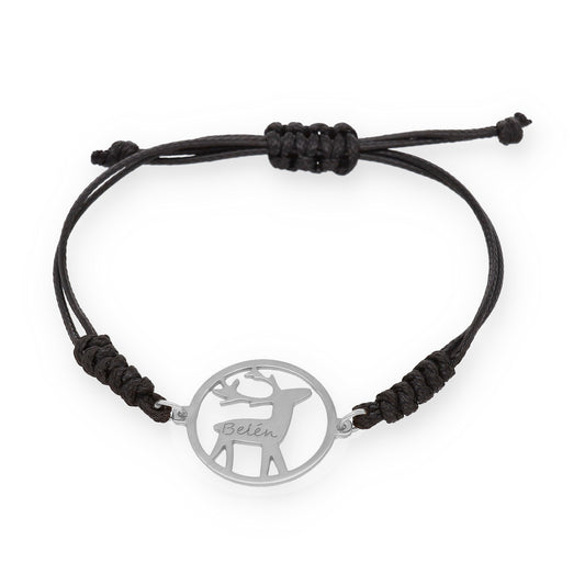 Pulsera Reno Macramé en Plata de Ley 925