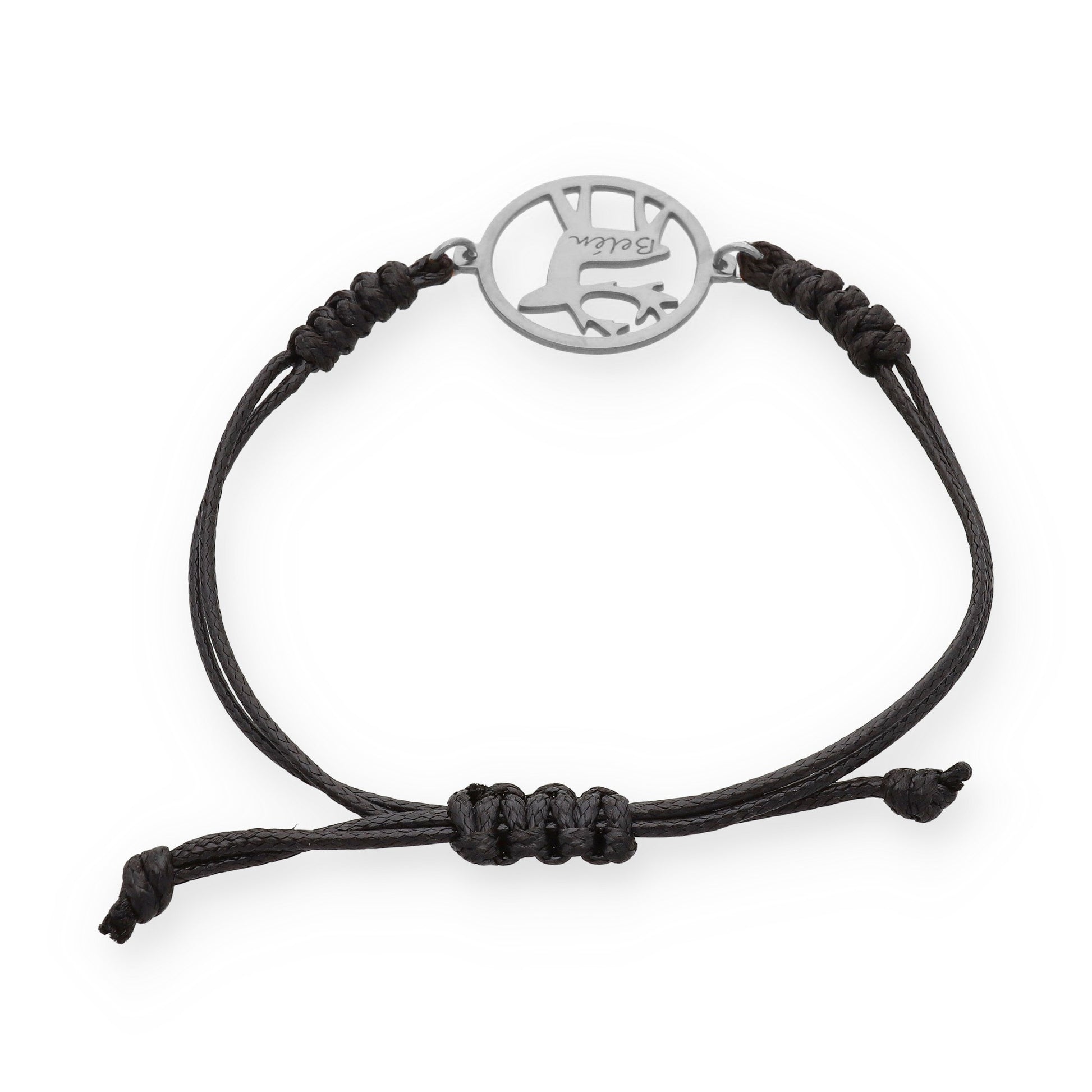 Pulsera Reno Macramé en Plata de Ley 925 y Baño Oro 18k
