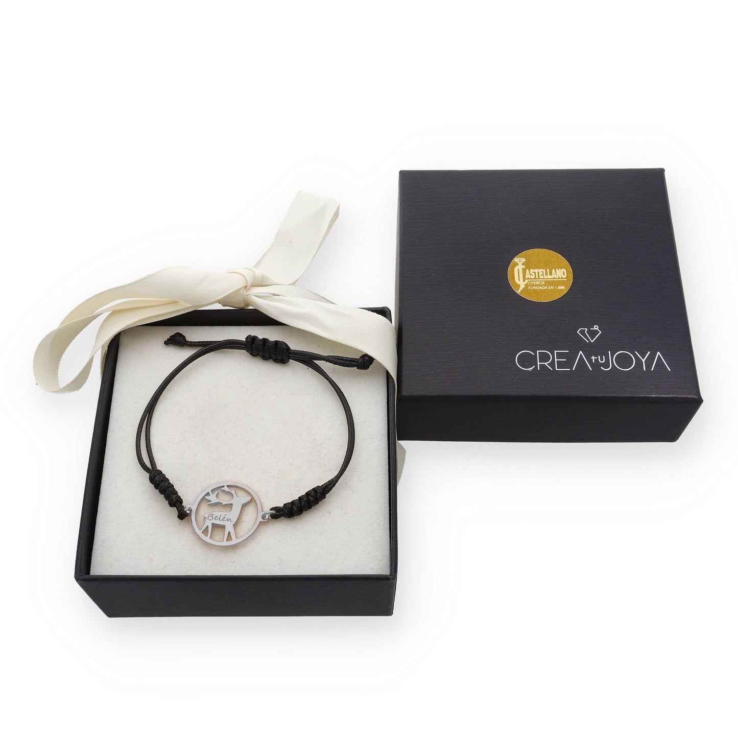 Pulsera Reno Macramé en Plata de Ley 925 y Baño Oro 18k