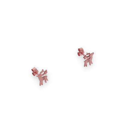 Pendientes Reno Inicial en Plata de Ley 925