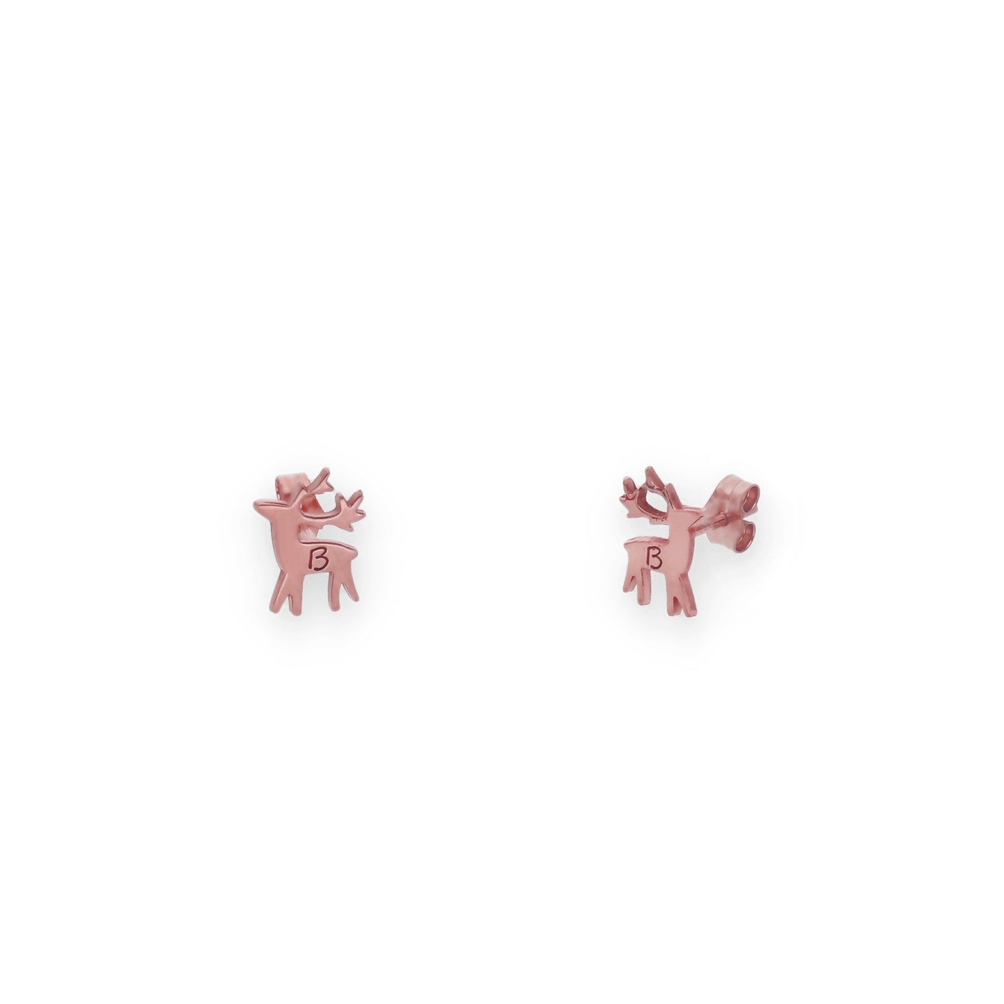 Pendientes Reno Inicial en Plata de Ley 925