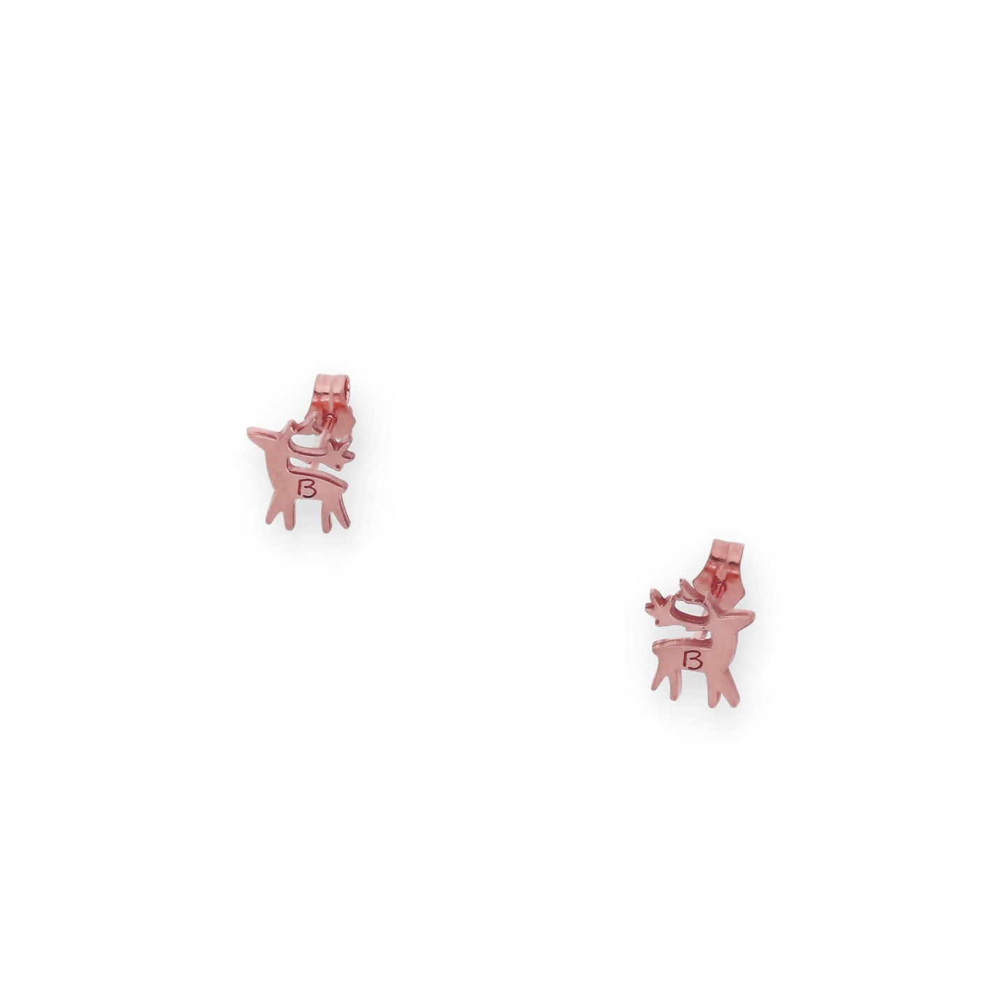 Pendientes Reno Inicial en Plata de Ley 925