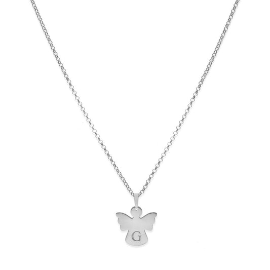 Colgante Ángel Inicial en Plata 925