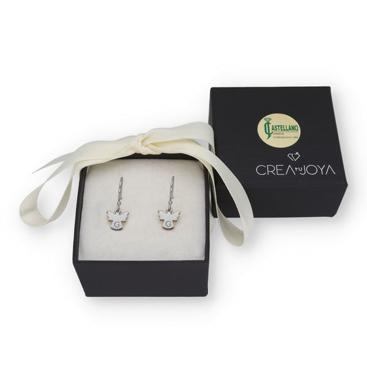 Pendiente Ángel en Plata de Ley 925