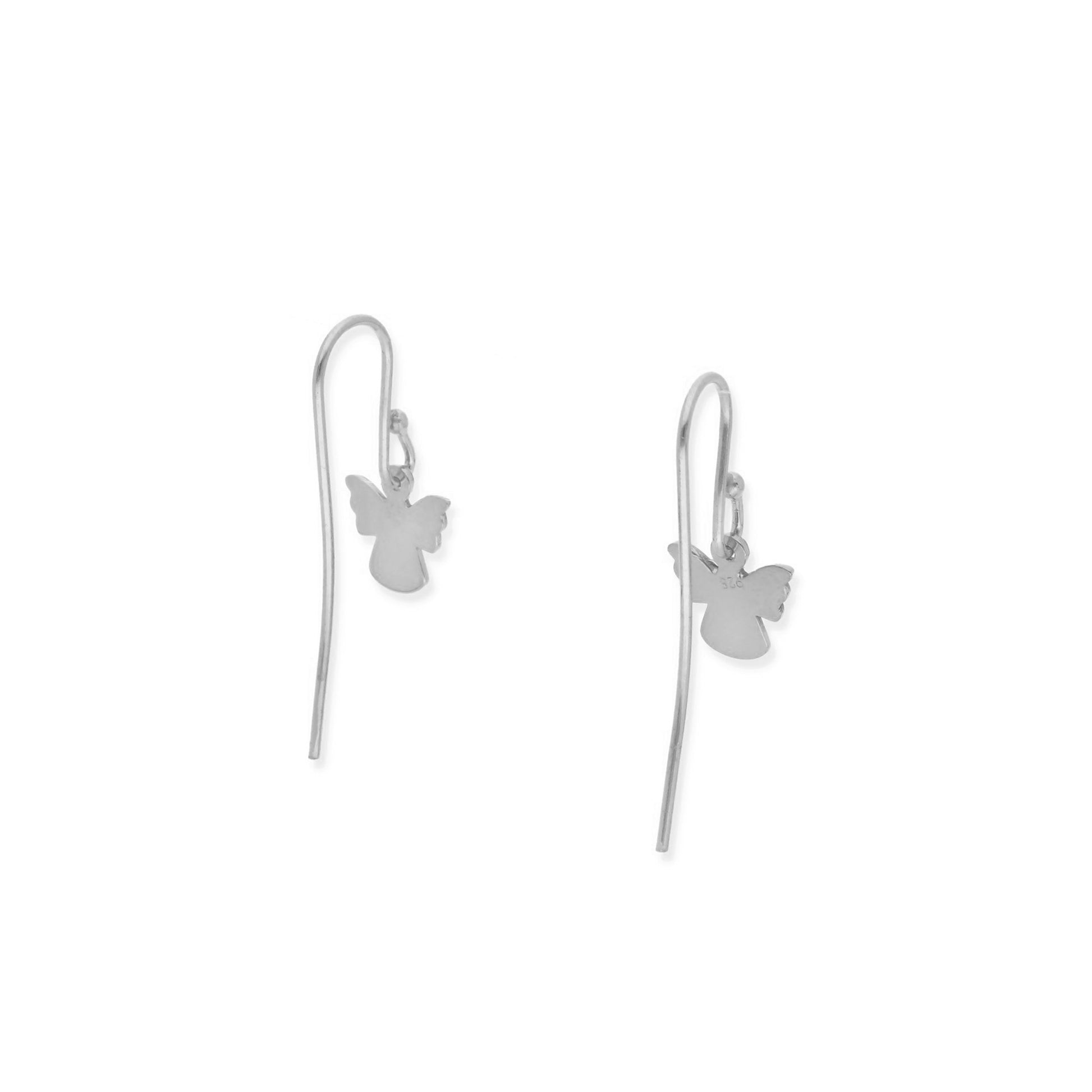 Pendiente Ángel en Plata de Ley 925 y Baño Oro rosa 18k