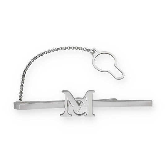 Clip de Corbata Acis Iniciales en Plata de Ley 925