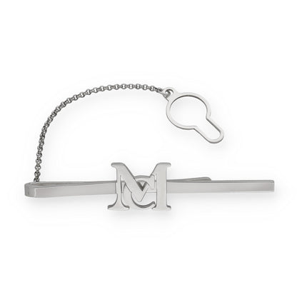 Clip de Corbata Acis Iniciales en Plata de Ley 925 y Baño Oro rosa 18k