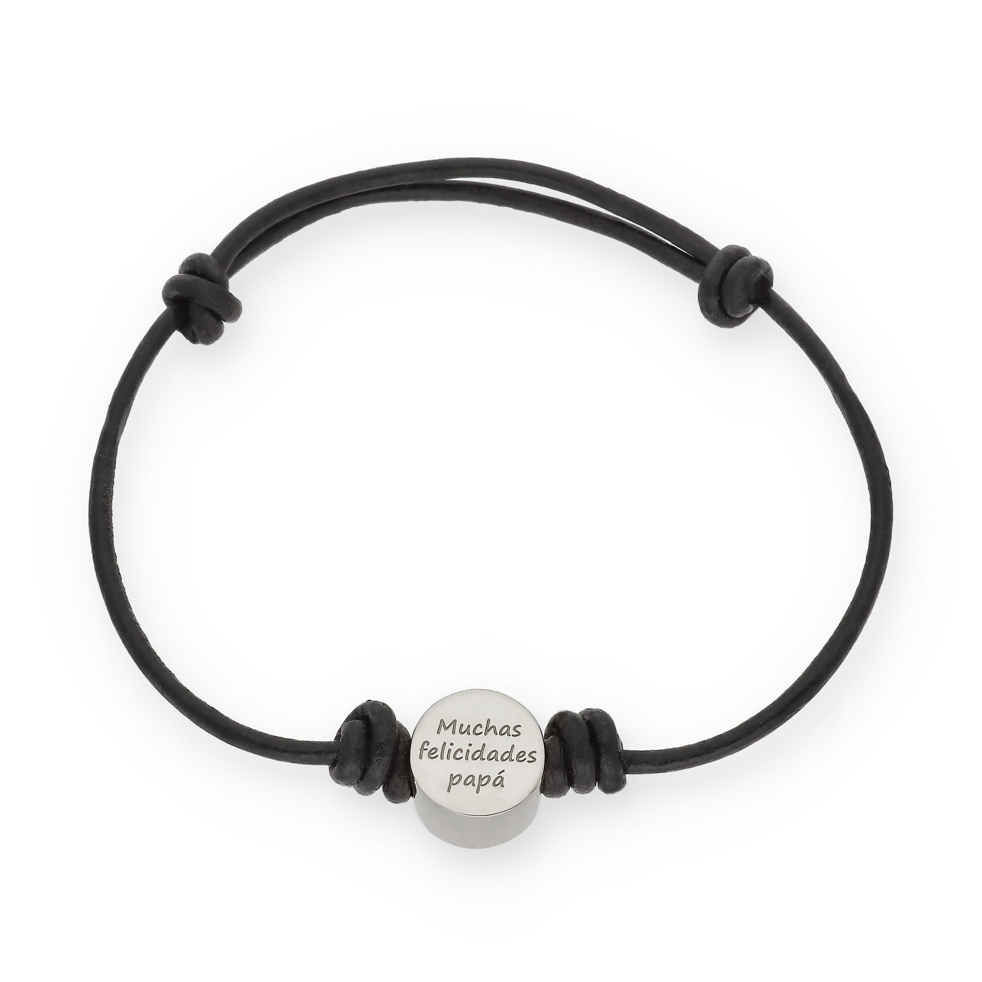 Pulsera Júpiter frase y nombres en Plata de Ley 925