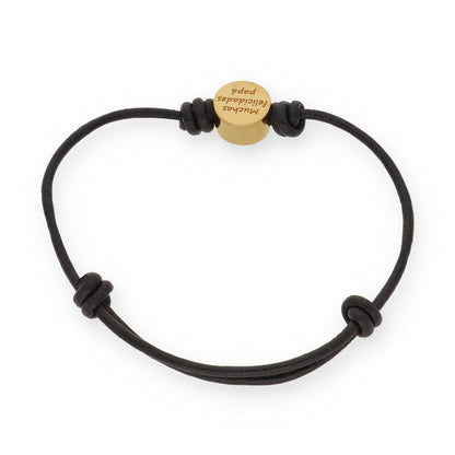 Pulsera Júpiter frase y nombres en Plata de Ley 925