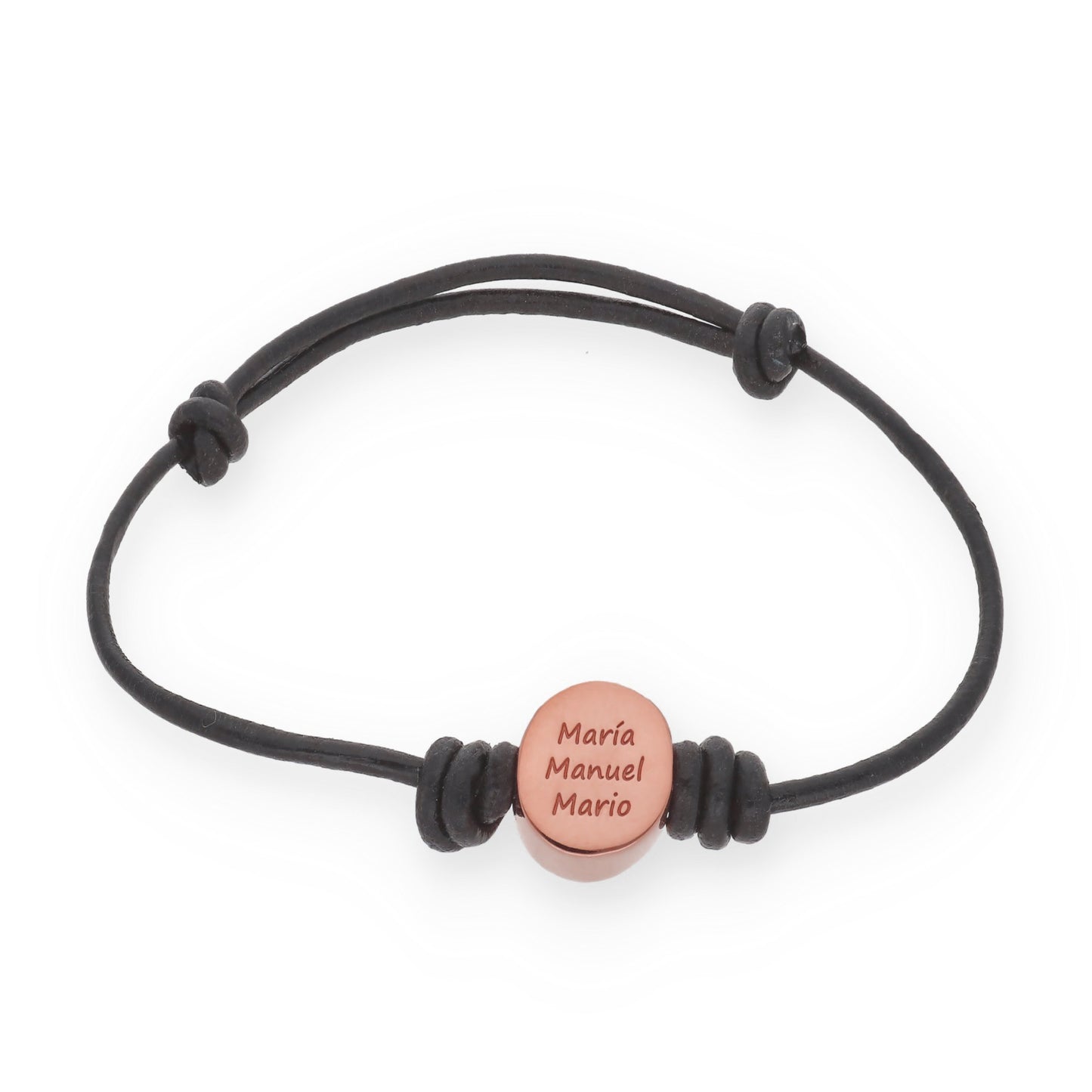 Pulsera Júpiter frase y nombres en Plata de Ley 925
