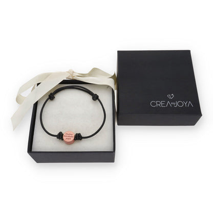 Pulsera Júpiter frase y nombres en Plata de Ley 925