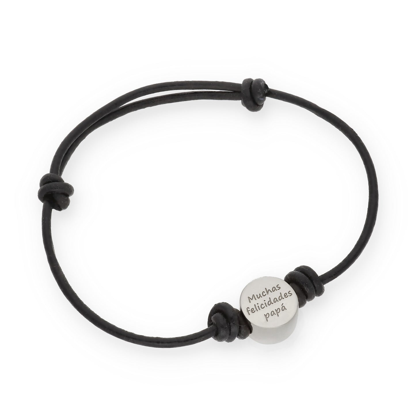 Pulsera Júpiter frase y nombres en Plata de Ley 925 y Baño Oro 18k