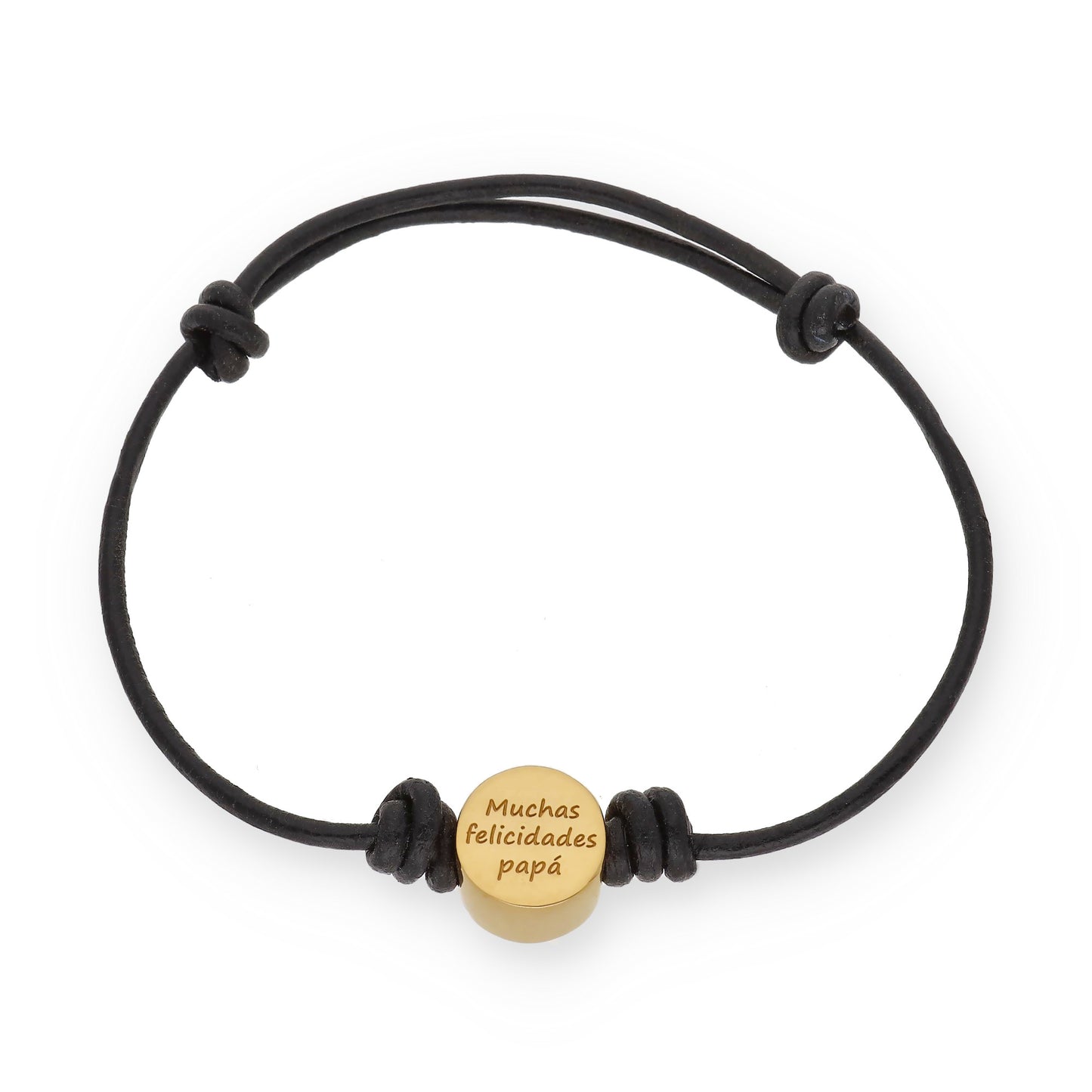 Pulsera Júpiter frase y nombres en Plata de Ley 925 y baño Oro rosa 18k