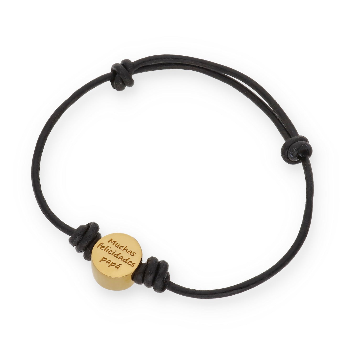 Pulsera Júpiter frase y nombres en Plata de Ley 925 y baño Oro rosa 18k