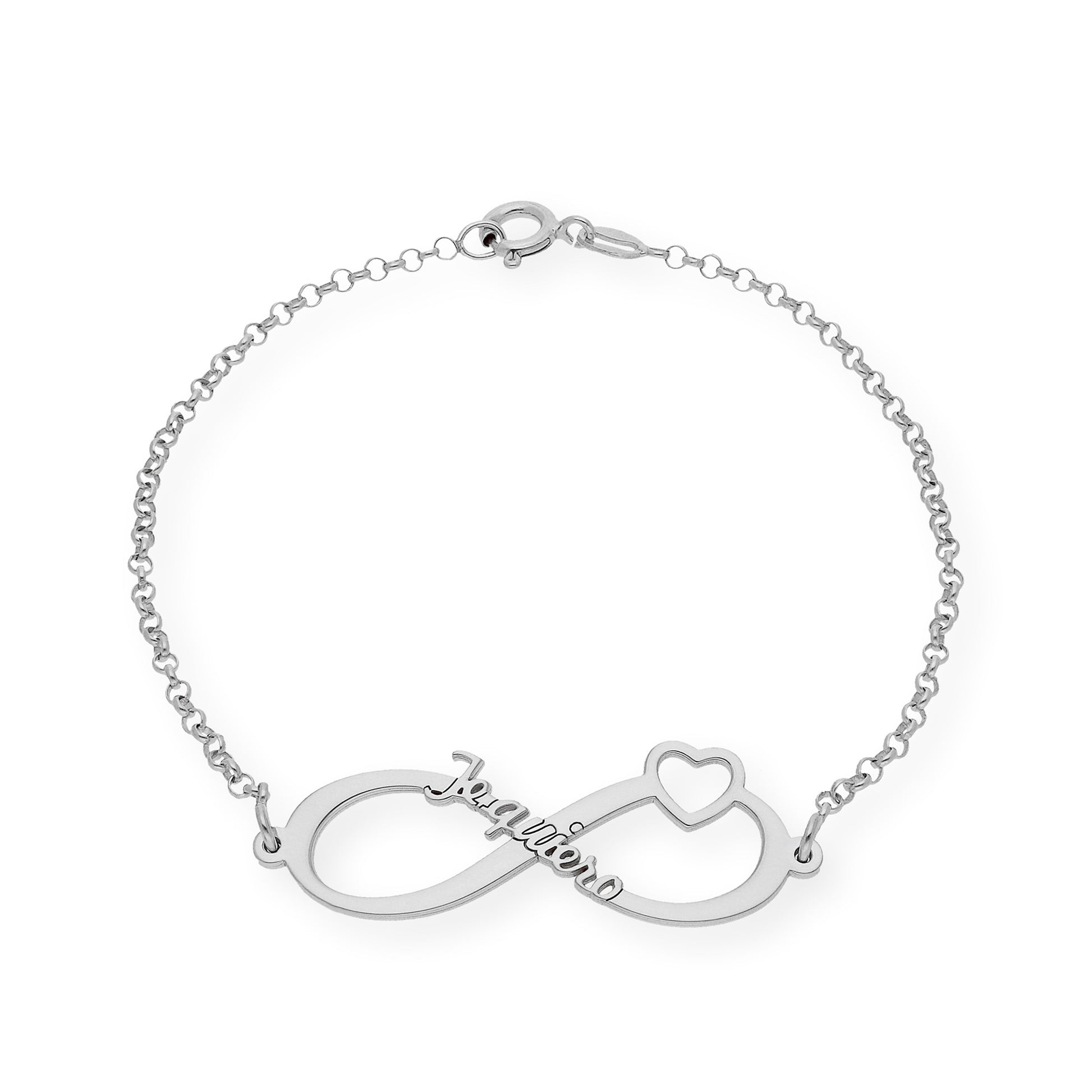 Pulsera Te Quiero Infinito en Plata de Ley 925