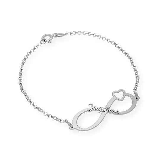 Pulsera Te Quiero Infinito en Plata de Ley 925