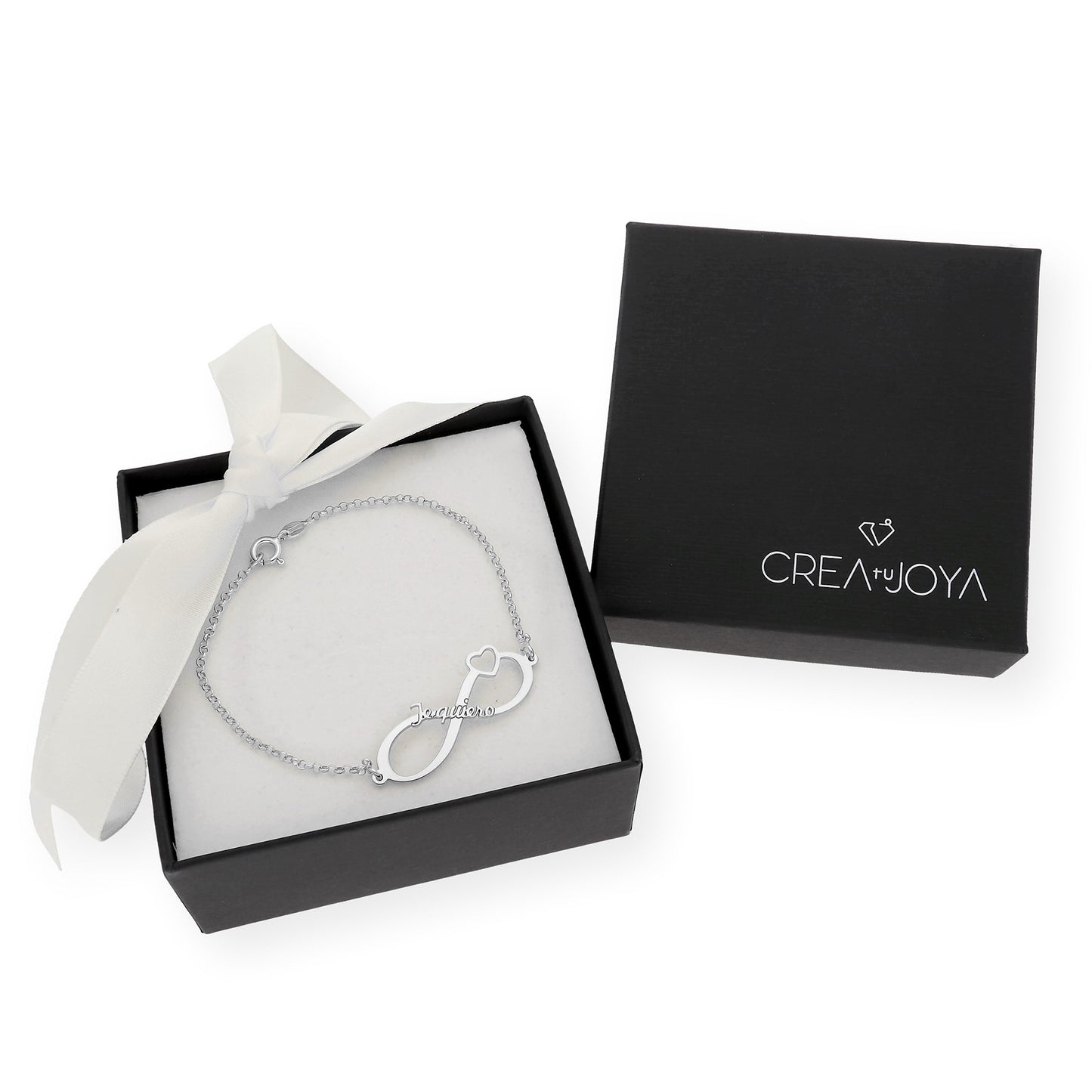 Pulsera Te Quiero Infinito en Plata de Ley 925