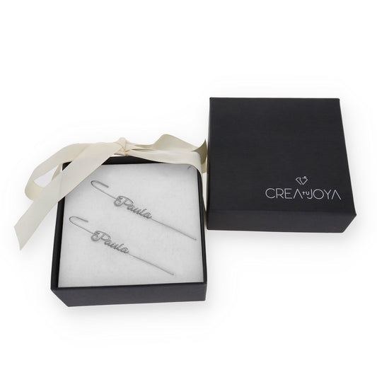 Pendientes Liana en Plata de Ley 925