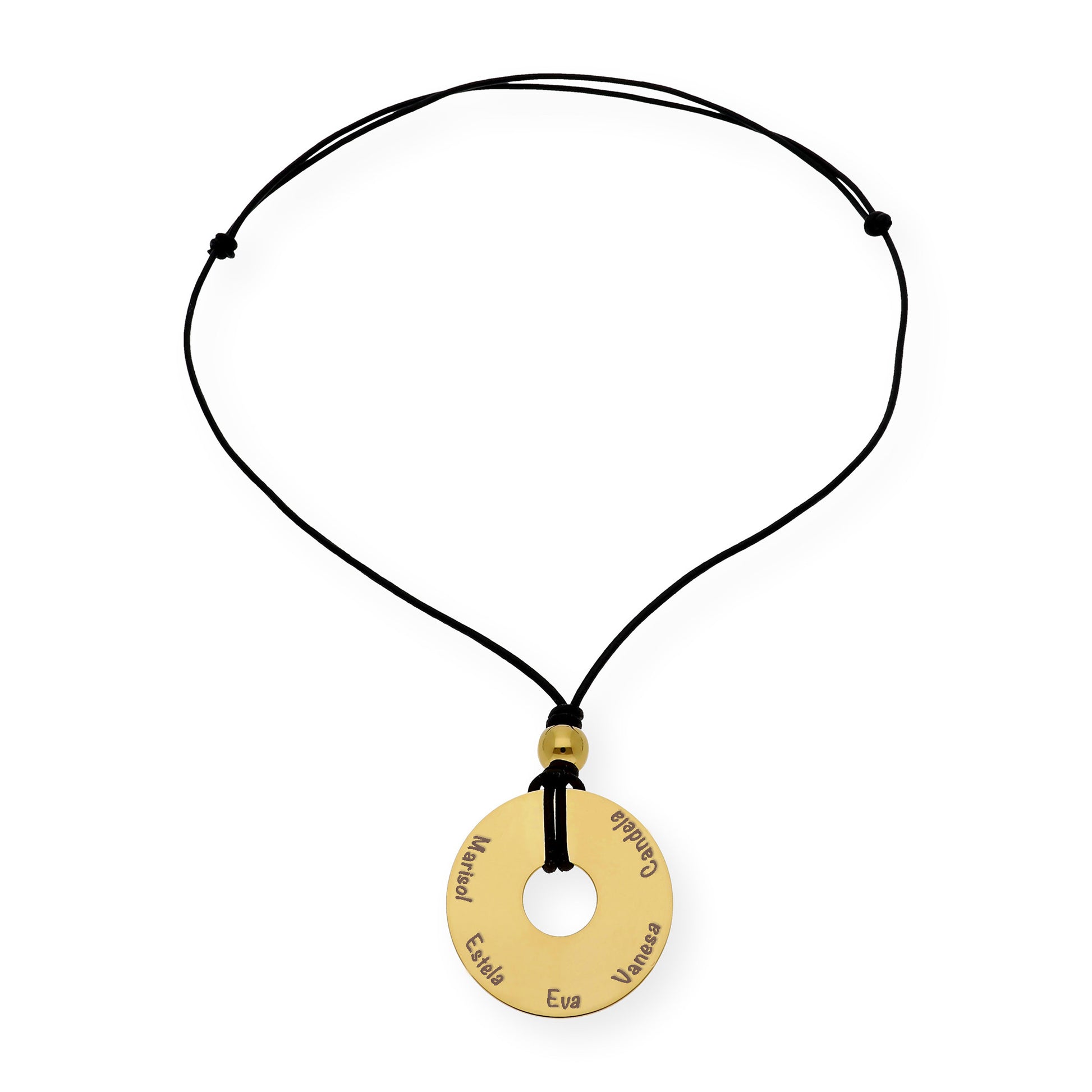 Colgante Cercle XL Personalizado Plata 925